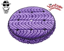 VINTAGE LOWRIDER 16" 8 BUTTON SPARE TIRE PURPLE COVER CRUISER CHOPPER BICYCLES.