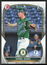 2023 Bowman 1st Edition Daniel Susac BPPF-5 1st | Oakland Athletics