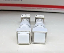 "LOT OF 2" EAO SWISSTAC 201 ILLUMINATED PUSH BUTTON SWITCHES