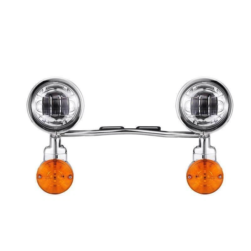 Passing LED Signal Fog Light Bar For Yamaha Royal Star Venture VStar 1100 650 Foto 3 de 4