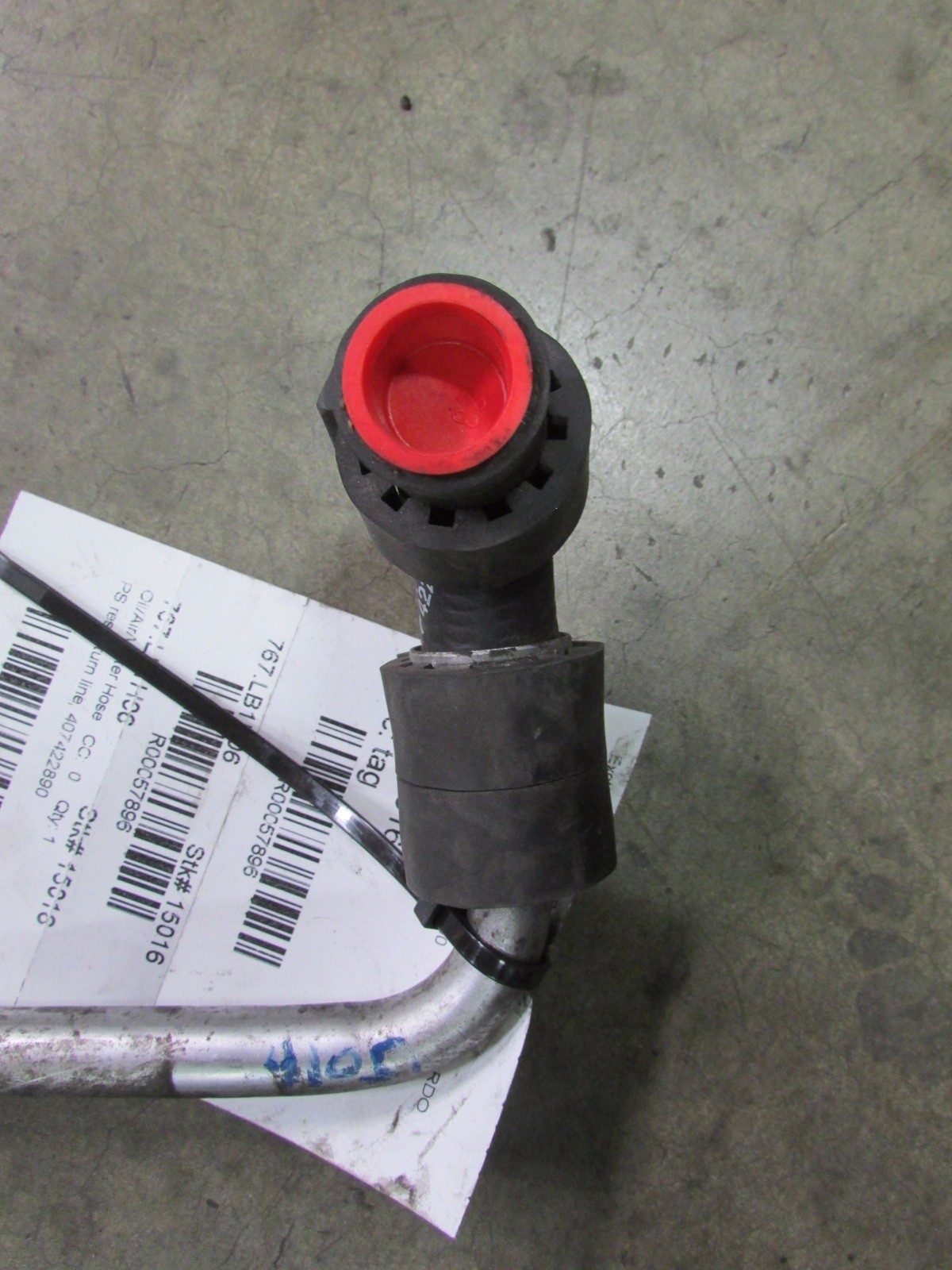 Lamborghini Gallardo Spyder, Power Steering Return Line, P/N 407422890