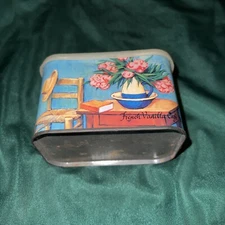 GENERAL FOODS INTERNATIONAL COFFEE - FRENCH VANILLA 1992 COLLECTOR TIN, USED