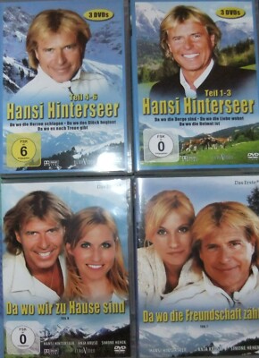 8 DVD Hansi Hinterseer Komplette Serie + 28 CD Heimatfilm Teil 1 2 3 4 5 6 7 8