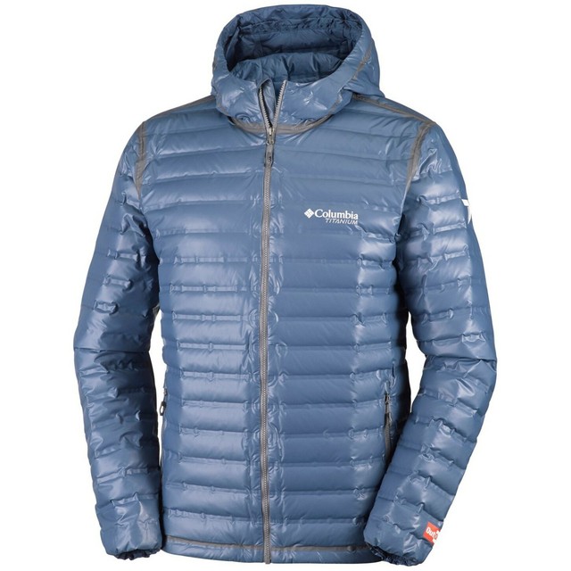 columbia men's outdry ex gold down hooded jacket