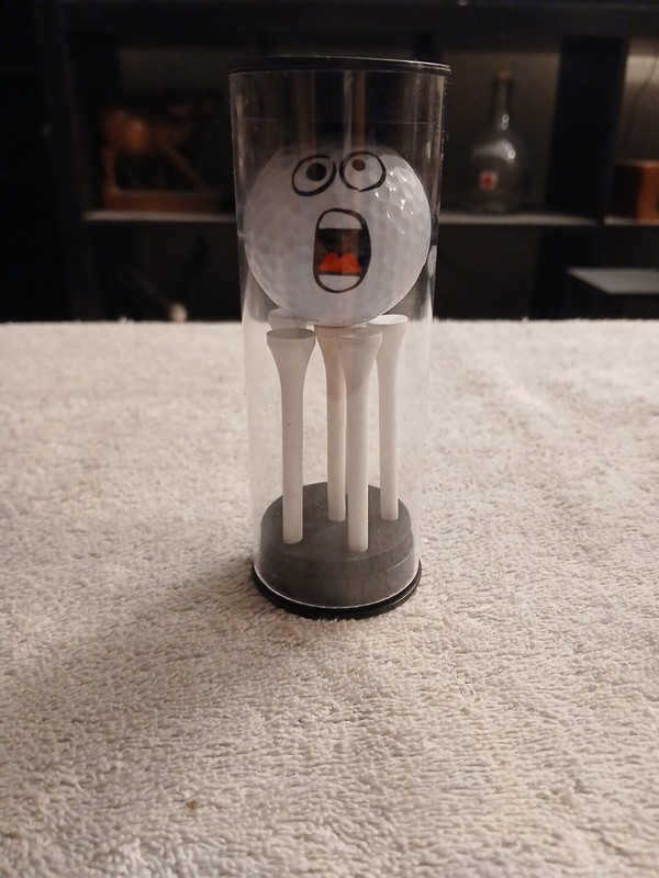 Golf Ball And Tees- Party Gag Gift 