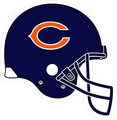 Chicago Bears Football Vinyl Decal Sticker Car Truck Bumper Tumbler Mug