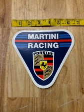VINTAGE PORSCHE MARTINI RACING STICKER OLD DECAL 917 959 WORLD RALLY GROUP B