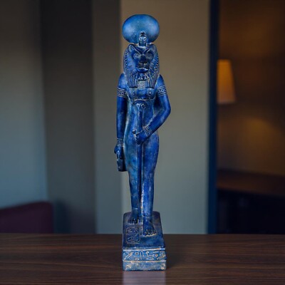 Ancient Egyptian Goddess Sekhmet Statue Antique Rare Pharaonic Mythology BC