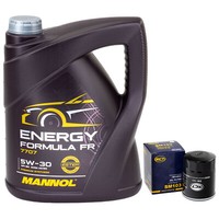 MotoröL Set 5W30 5 Liter + ÖLfilter SM 103 FüR Mazda 626 III Station Wagon