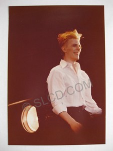 David Bowie Station To Station Tour 1976 Concert Photograph Thin