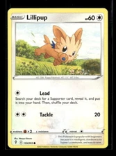 Pokemon Lillipup 133/203 Evolving Skies Non Holo Common 4 Card Lot 