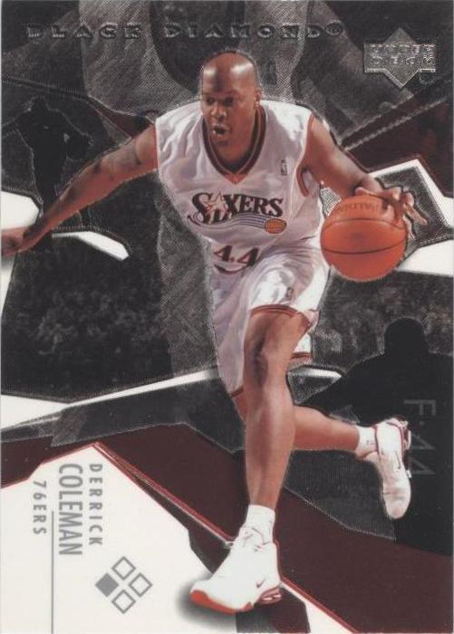 2003-04 Upper Deck Black Diamond - Derrick Coleman #44 - 1 of 1