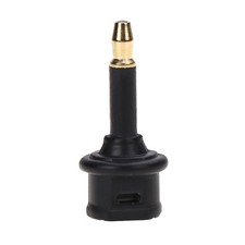 2pcs Digital 3.5mm Mini TOSlink Fiber Optical Digital Audio SPDIF cable Adapter
