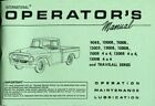 International 1967 Owners Manual Truck Travelall Harvester Book 908-1500 B 4X4