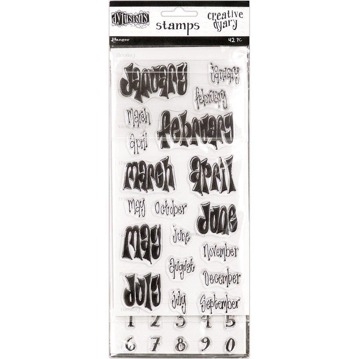 Set Dylusions Creative Dyary Stamp