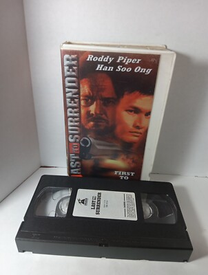 Last To Surrender: First to Fight VHS Roddy Piper Han Soo Ong 1998 