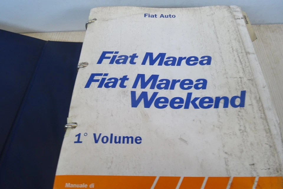 manuale officina Fiat Marea e Marea Weekend catalogo assistenza tecnica - Immagine 4 di 4