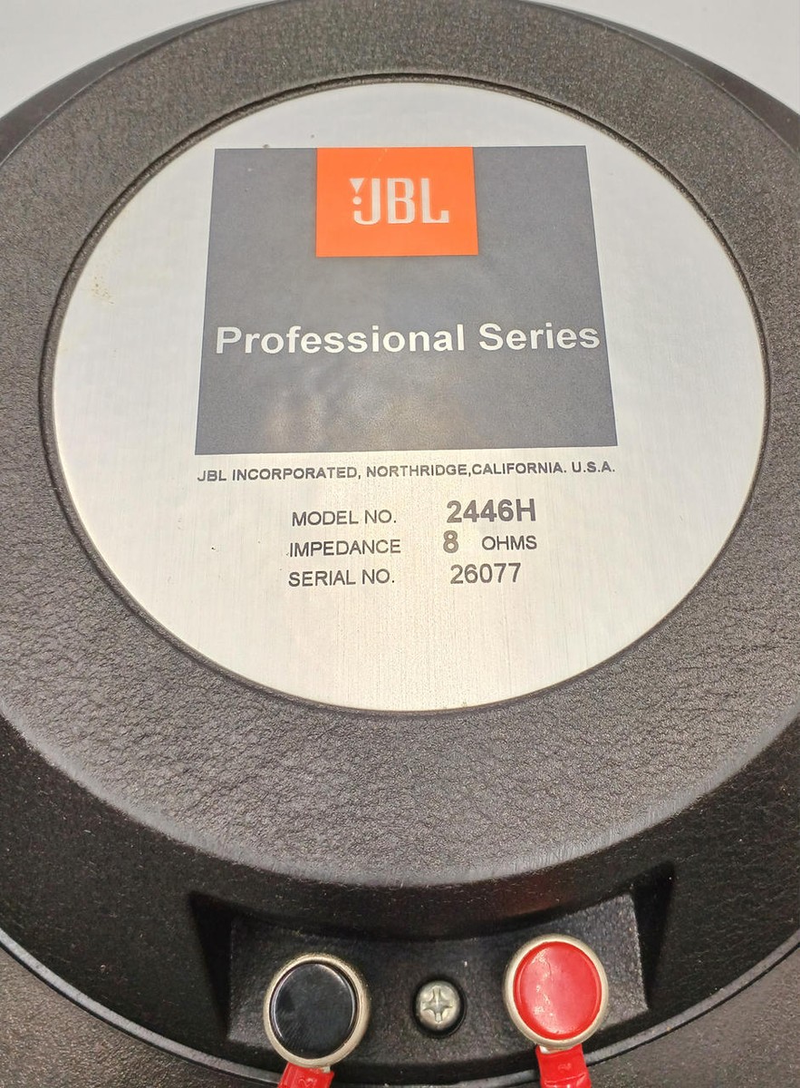 JBL 2446H 2inch ホーンドライバー 実働美品２本 JBL 2446H 2inch ホーンドライバー 実働美品2本 JBL 2446H