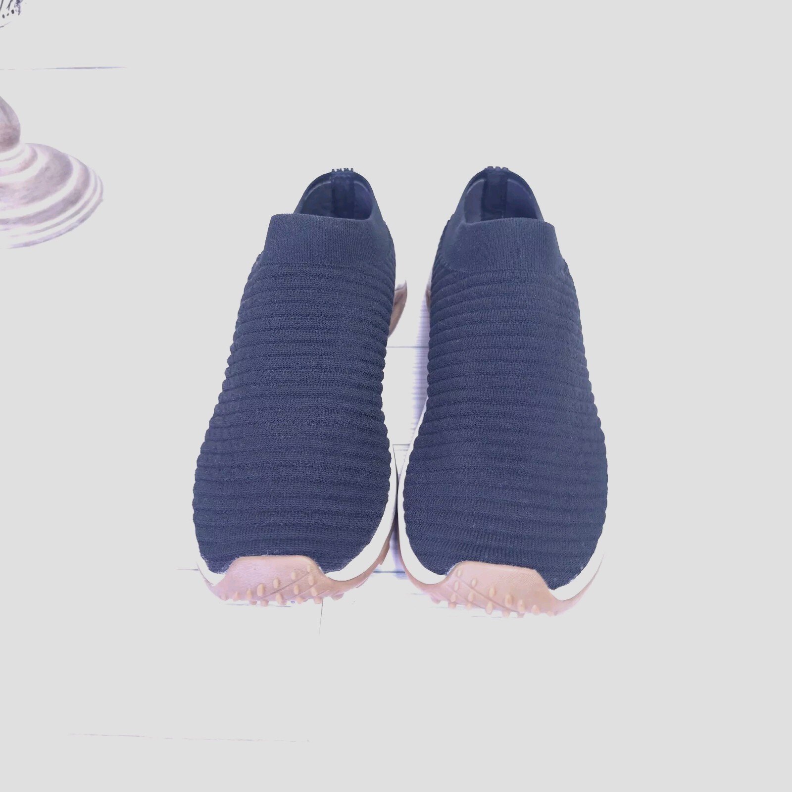 Merrell Range AC senza lacci comfort tessuto elasticizzato rete passeggio escursionismo taglia 7 nero