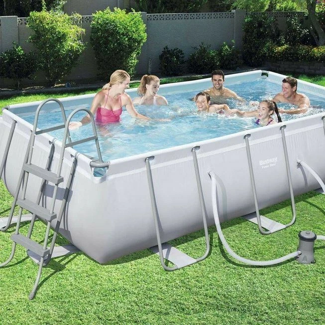 Piscina desmontable Bestway Power Steel 404x201x100cm con depuradora cartucho - Imagen 2 de 4