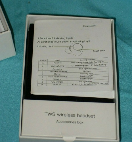 Auriculares inalámbricos Hi-Fi TWS Bluetooth 5.0 i9plus con micrófono - Imagen 5 de 6