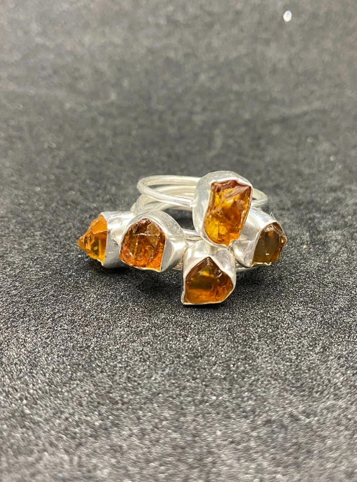 Moda Positano Gioielli - Collezione Zaffiro - Ag 925 con Quarzo Citrino - Immagine 3 di 4