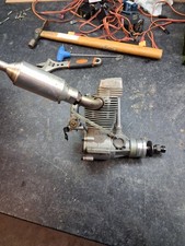 SC SC120FS 4-Stroke Nitro Glow R/C Model Plane Aero Engine