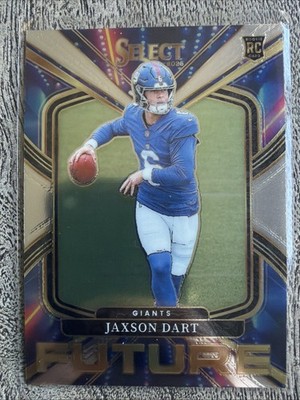 2025 Panini Select - Select Future Jaxson Dart #19 Tie-Dye Prizm /25 (RC)