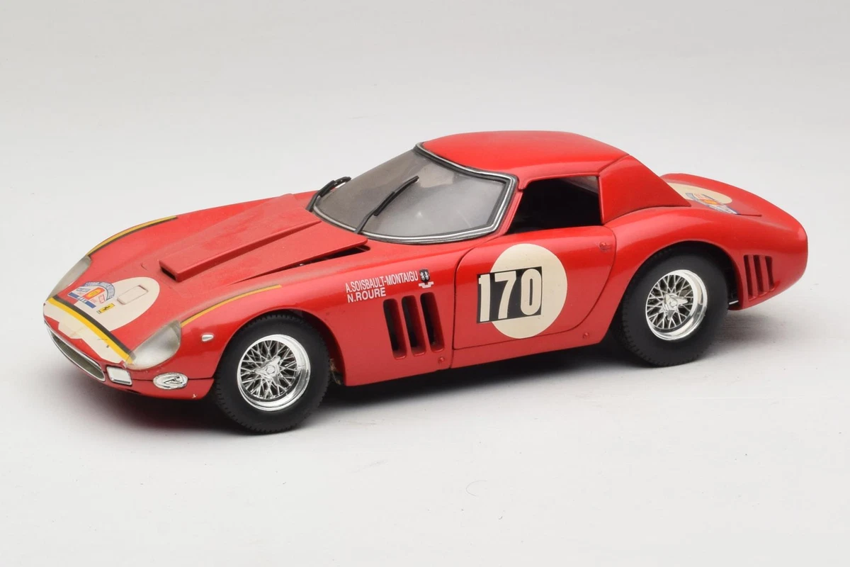 RARE FERRARI 250 GTO 64 LE MANS 1964 VOITURES DE LEGENDE 1:18 1/18 e