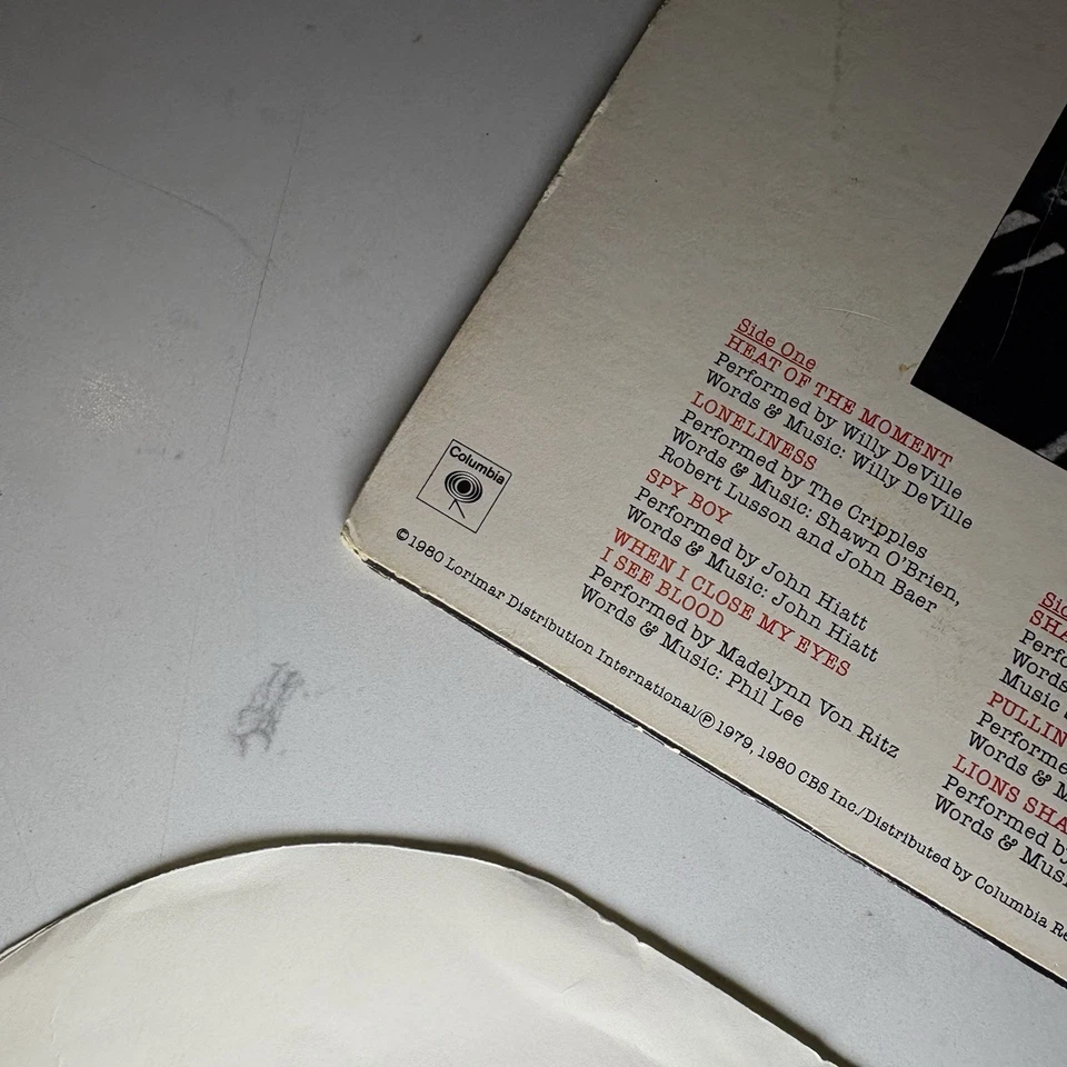 Vintage CRUISING soundtrack Vinyl 1980 Lorimar hype Pacino underground leather Foto 4 de 4