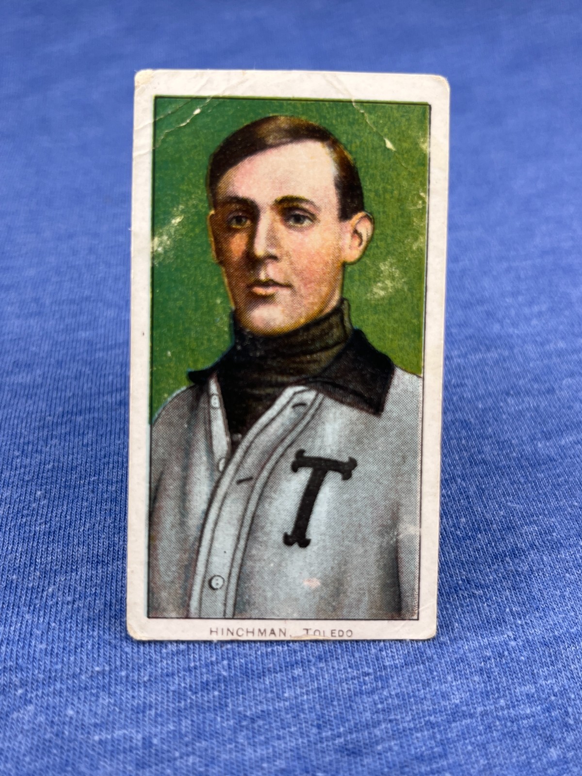 1910 T206 Sovereign Harry Hinchman Toledo Mudhens