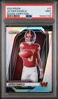 2024 Prizm Jayden Daniels Rookie Variation #17 PSA 9 RC Commanders
