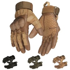 Tactical Safety Work Gloves Mechanic Wear Knuckle Protection Utility Heavy Duty