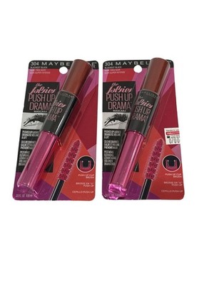 Maybelline 2-PACK Falsies Push Up Drama Mascara 304 Blackest Black