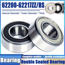 Thickening Deep Groove Ball Bearings 62200 62201 62202 62203 62204-62217 ZZ / RS