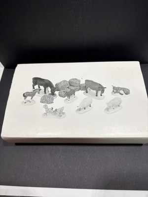 Department 56  Farm Animals  Set of 8 Heritage Village Collection #56588