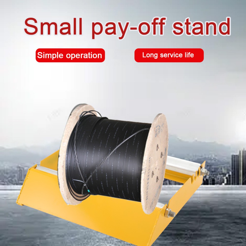 Manual Wire Cable Reel Roller Stand For Cable Drums With A Diameter Of 30-70CM