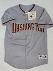 Washington Nationals Majestic Road Jersey RARE Authentic BLANK Vintage LARGE NWT
