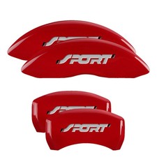 Front Rear Set Mgp Disc Brake Caliper Cover For Ford Explorer 2011-2019