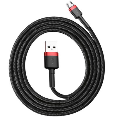 Kabel Baseus Cafule 2.4A USB-A für microUSB 1m Datenkabel Schnellkabel
