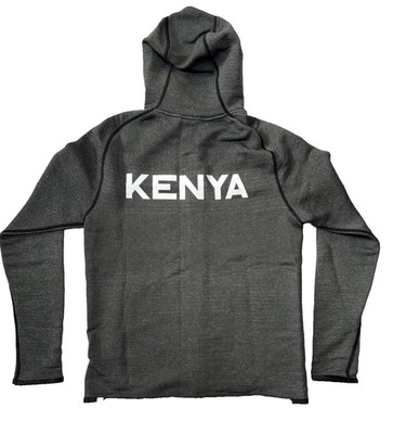 NIKE PRO ELITE KENYA TEAM HOODED/FULL-ZIP TRACK JACKET MEN'S SIZE: MEDIUM