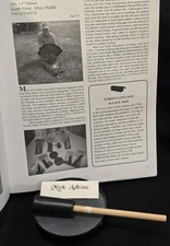 Mike Adkins Walnut Slate Turkey Call Pictured In Earl Mickel 2nd Book Page 3 @12