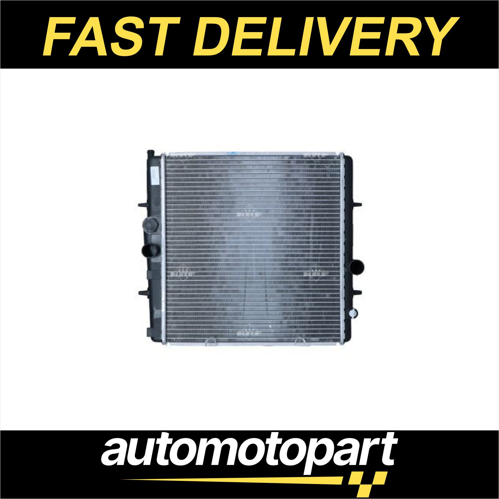 Engine Cooling Radiator With Mounting Parts Fits Peugeot 206 206+ NRF 509523 - Image 9