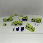 Vintage 1985 G1 Hasbro Transformers Constructicons Devastator Figure Lot READ