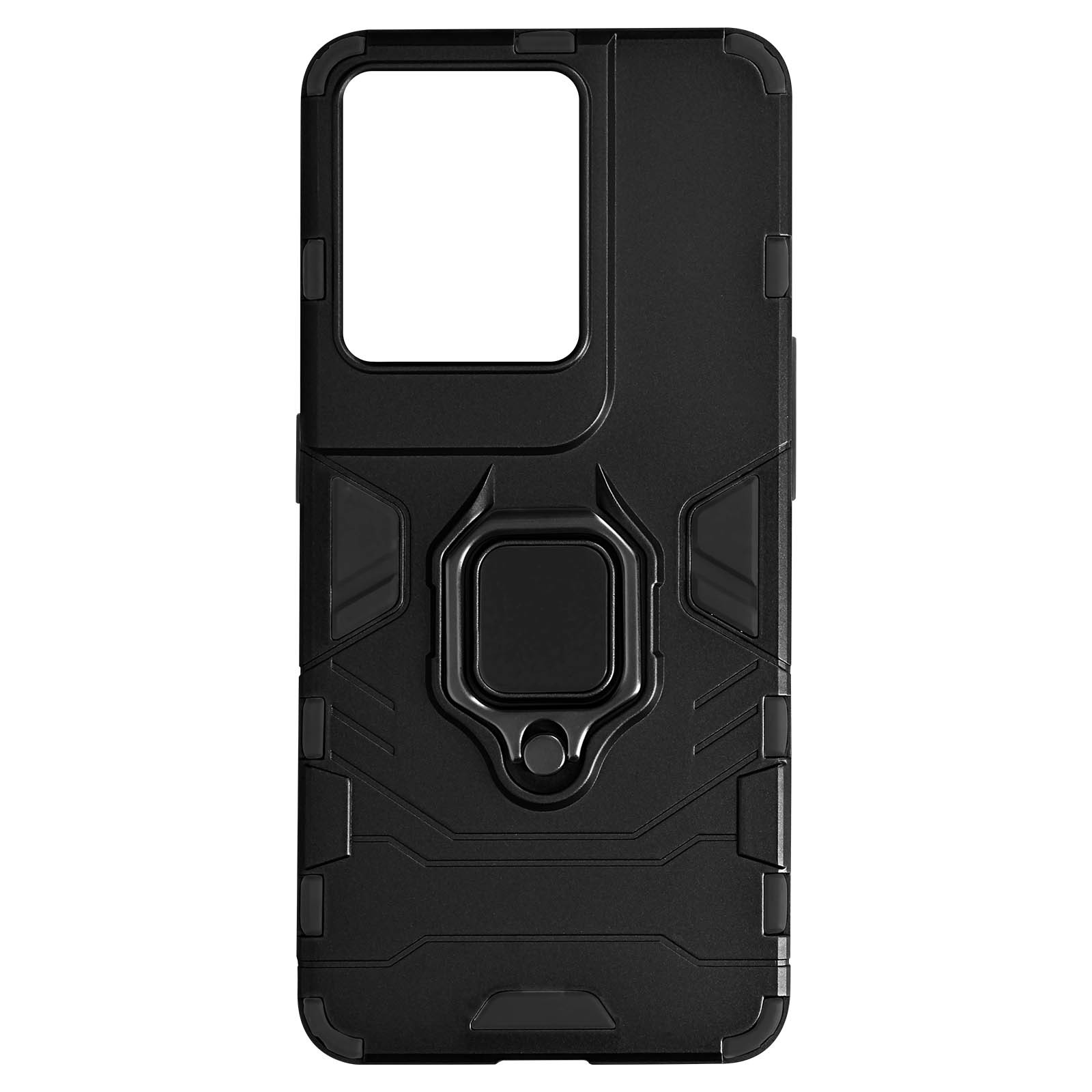 Protection Oppo Reno 8 Pro 5G coque de téléphone antichoc noire en silicone
