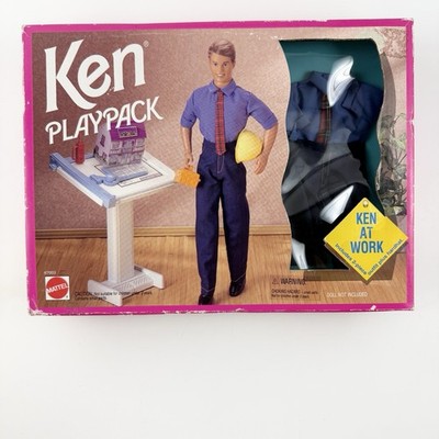 Barbie 1993 Ken Playback Ken at Work Mattel #67003 | eBay