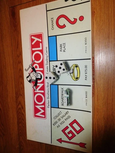 Vintage Monopoly 1985 Board Game Complete Original Parker Brothers No. 0009