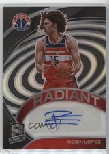 2020-21 Panini Spectra Radiant Signatures 77/99 Robin Lopez #RSI-RLP Auto 0ud4