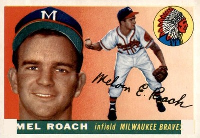 1955 Topps Mel Roach #117 EX