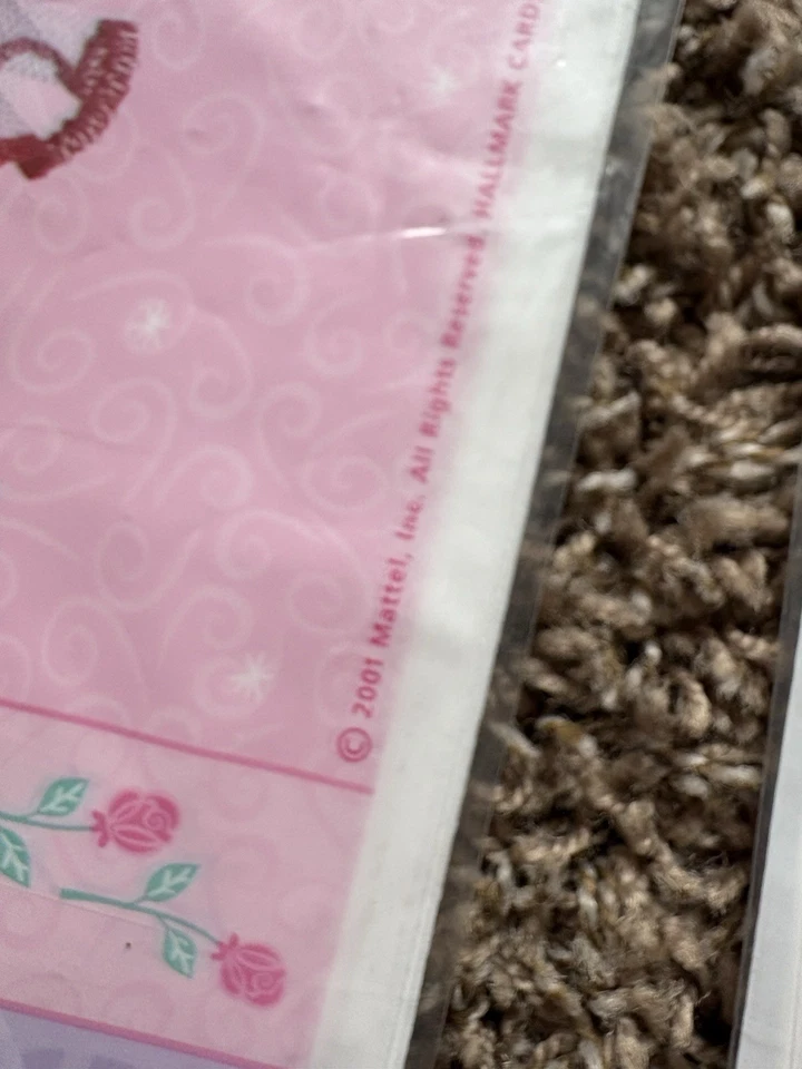 Lote Vintage Antigo Mattel Barbie Sacos de Festa Lote 3 Pacotes Aniversário Ano Novo - Imagem 4 de 4